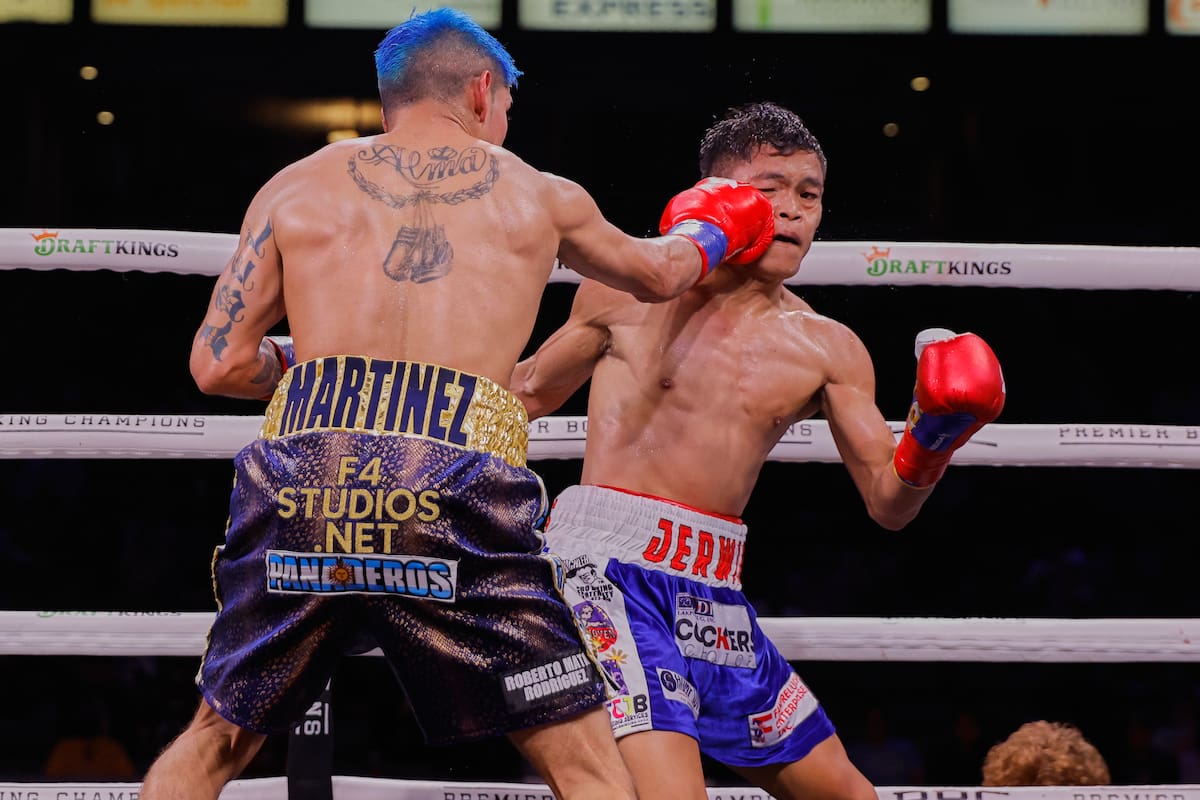 Fernando Martinez sometió a Jerwin Ancajas y consolidó su condición de monarca mundial supermosca