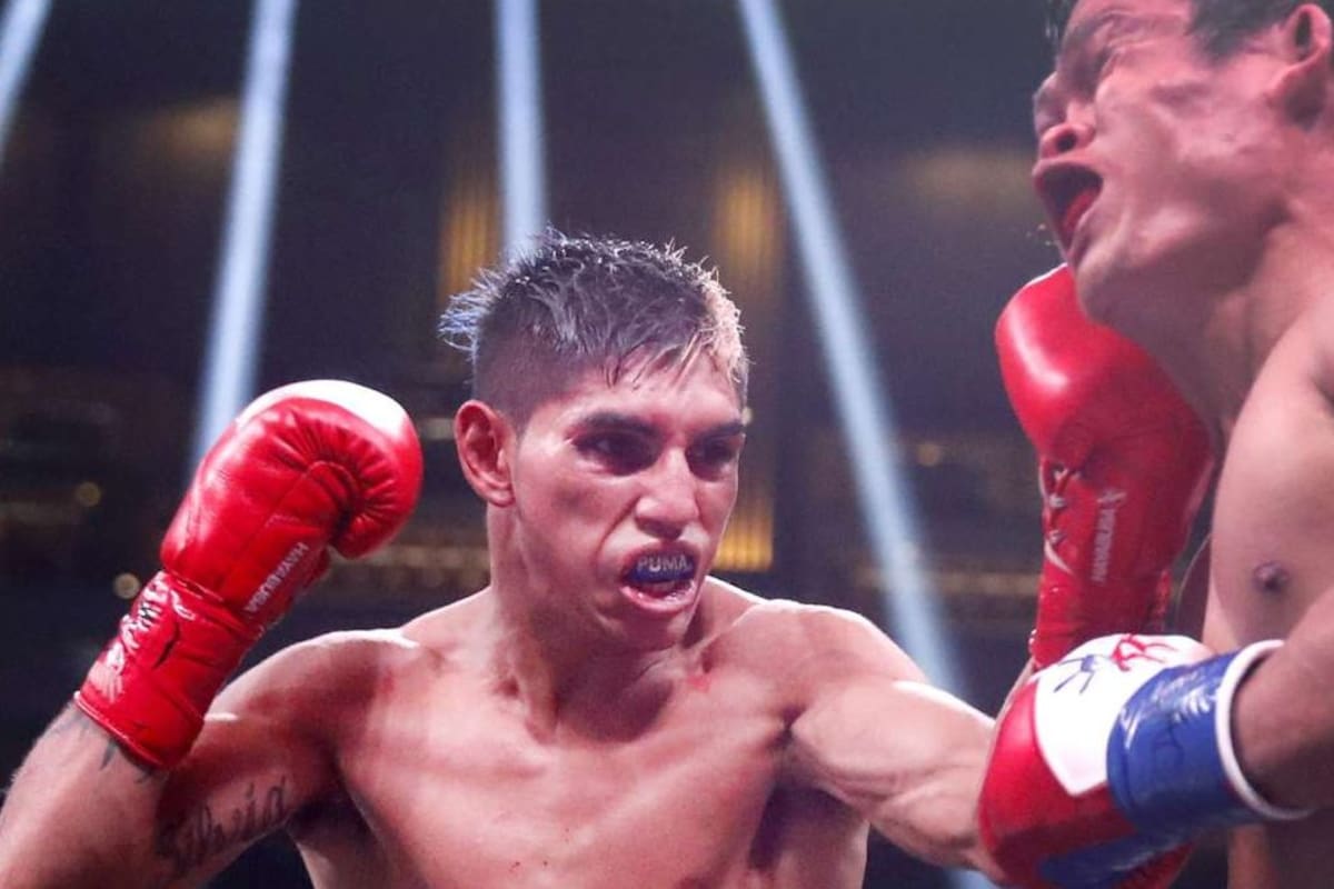 Fernando Martínez y su conquista del Mundial Supermosca (FIB) ante el filipino Jerwin Ancajas, en Las Vegas