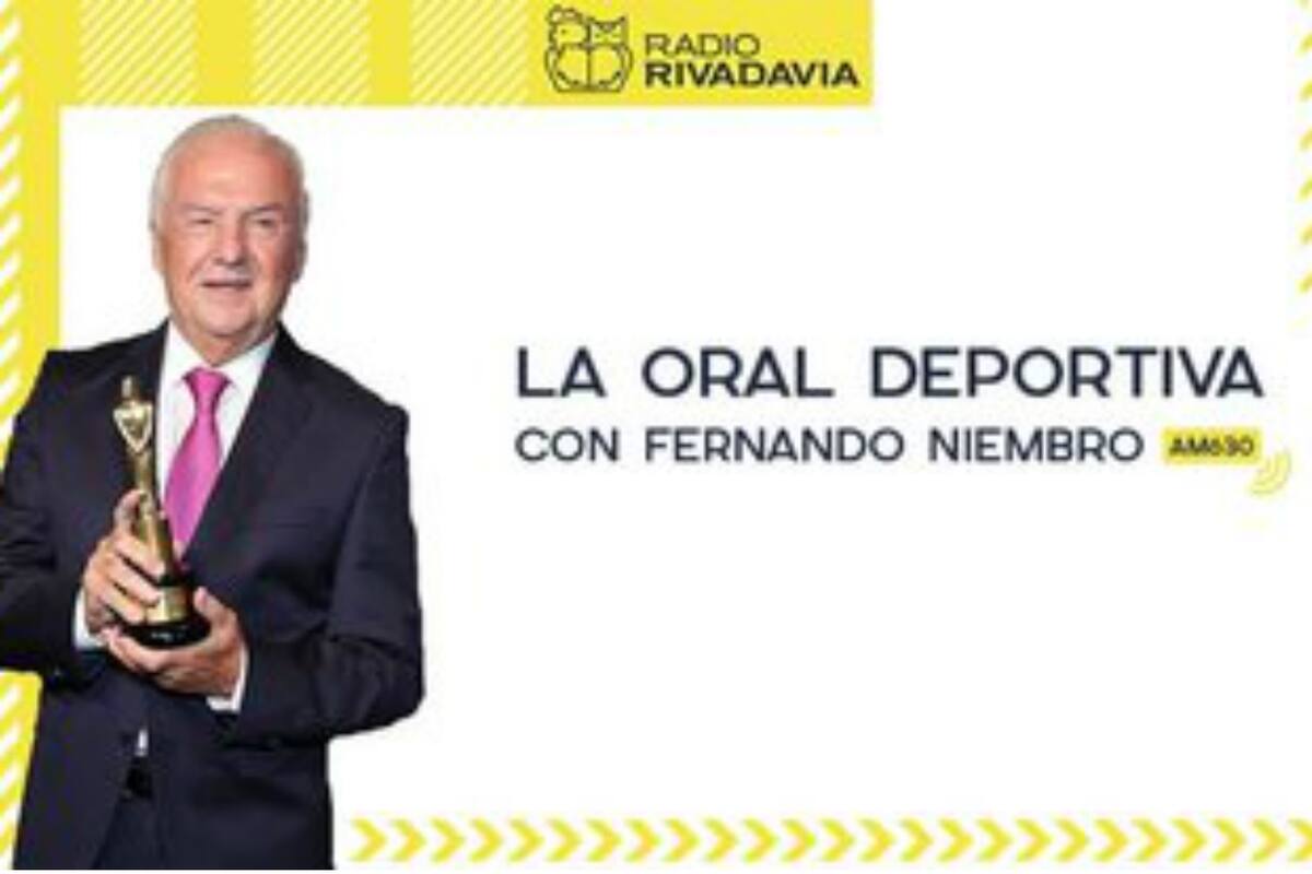 Fernando Niembro, a la conducción de La Oral Deportiva