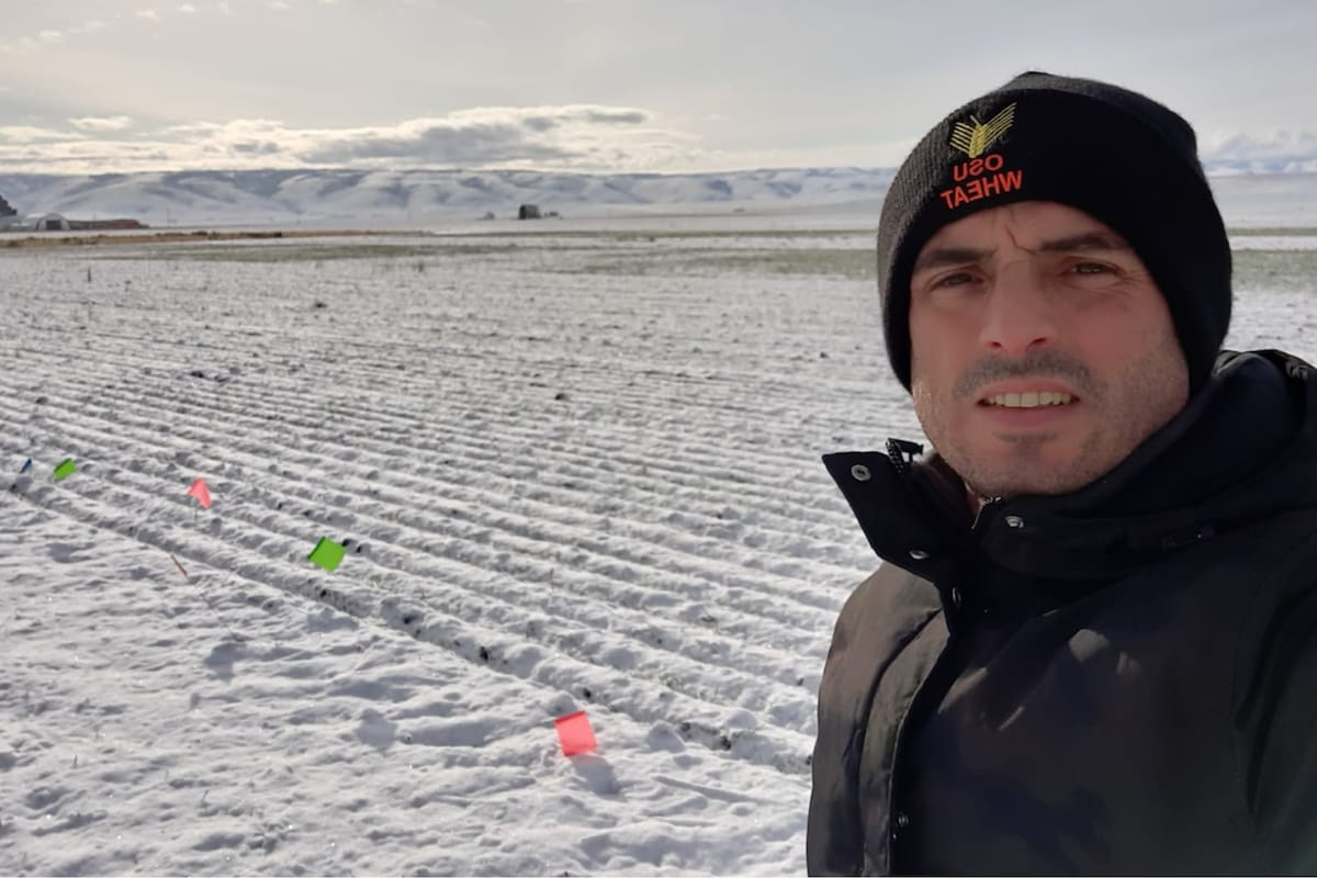 Fernando Oreja llegó a Estados Unidos en septiembre de 2020 para hacer un posdoctorado y ahora trabaja en la Universidad Estatal de Oregón