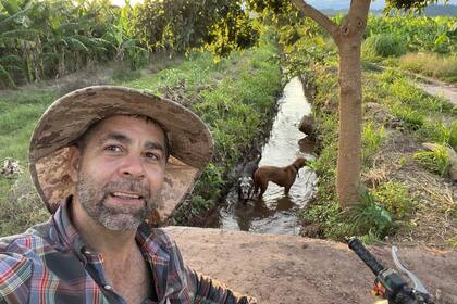 Fernando Ortiz se dedica a la producción de frutas y hortalizas