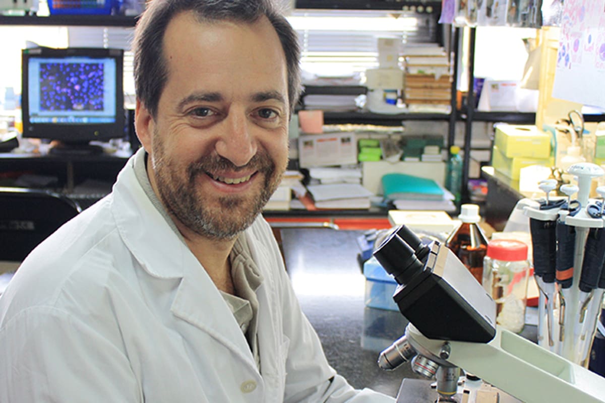 Fernando Pitossi, director del Laboratorio de Terapias Regenerativas y Protectoras del Sistema Nervioso de la Fundación Instituto Leloir (FIL) e investigador principal del CONICET. Foto: Fundación Instituto Leloir
