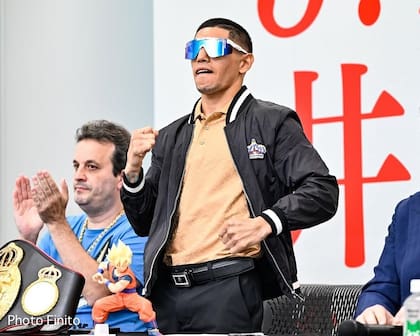 Fernando Pumita Martínez en Tokio, para la revancha con Kazuto Ioka