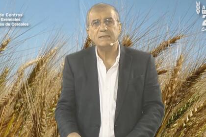 Fernando Rivara, presidente de la Federación de Acopiadores de Granos, en la apertura de A Todo Trigo 2021 Edición Online