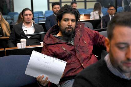 Fernando Sabag Montiel en el juicio por el intento de asesinato contra Cristina Kirchner