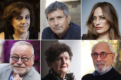 Ana María Shua, Santiago Roncagliolo, Pola Oloixarac, Fernando Savater, Margo Glantz y Santiago Kovadloff