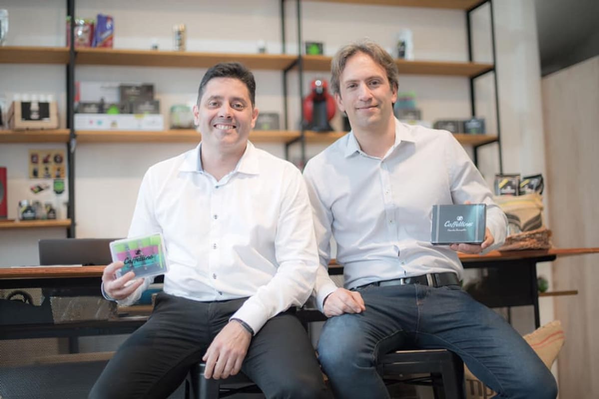 Fernando Vidal y Christian Faraoni, los emprendedores detrás de Caffettino