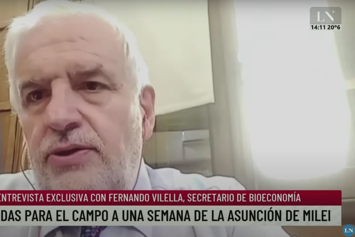 Fernando Vilella, secretario de Bioeconomía, destacó que el campo salió favorecido con las medidas del Gobierno