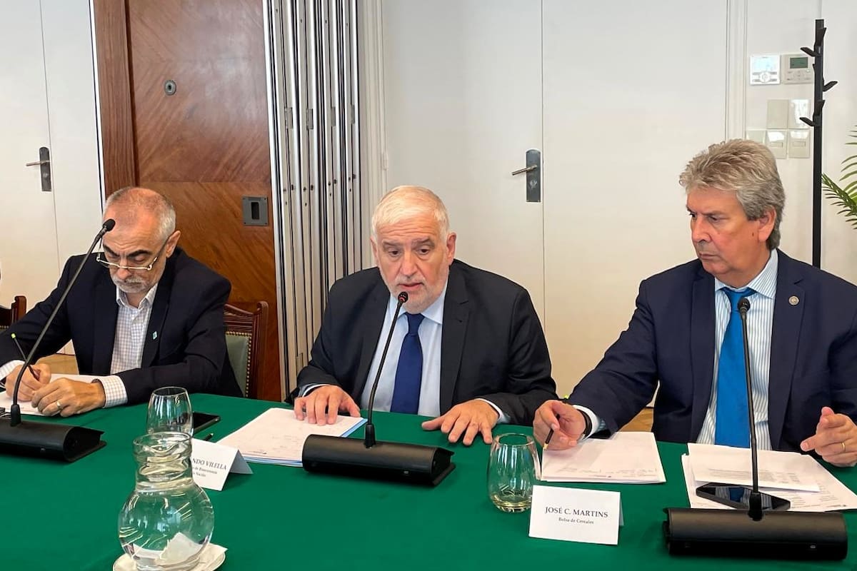 Fernando Vilella, secretario de Bioeconomía, estuvo con el CAA