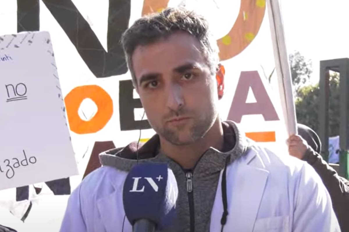 Fernando Yapur, trabajador del INTI