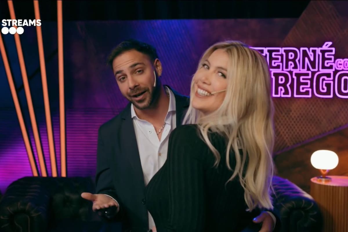 Ferné con Grego se estrenó con la entrevista a Wanda Nara