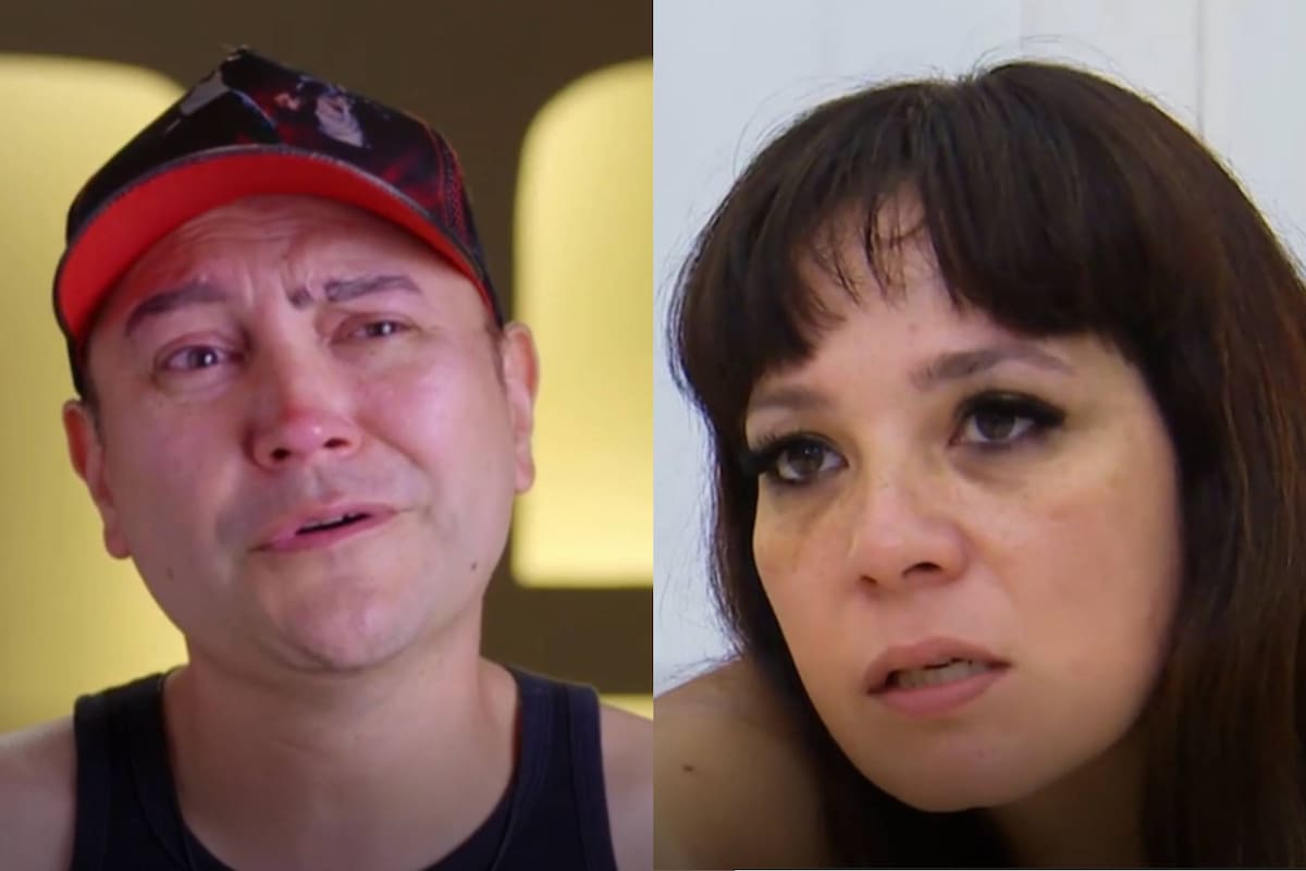 Feroz pelea entre Lissa Vera y Leo García (Foto captura video eltrece)