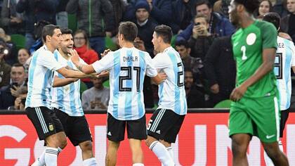 Fesstejo del segundo gol argentino