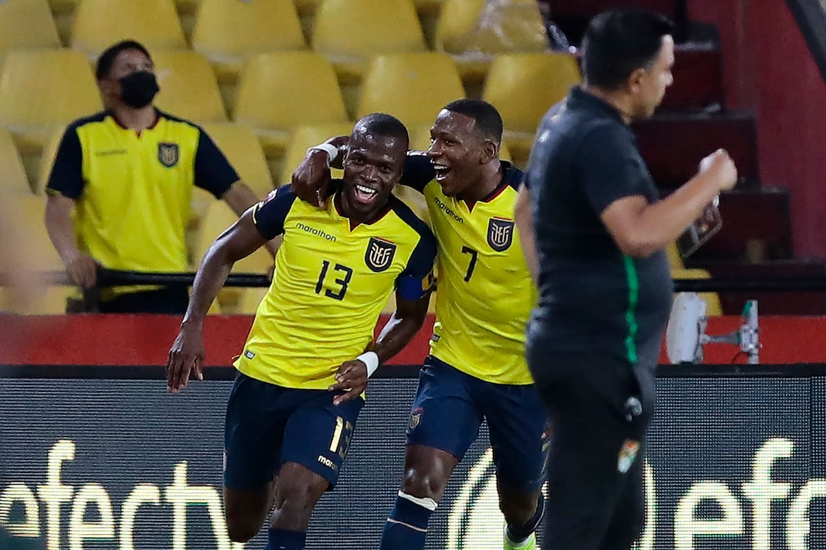 Festeja Enner Valencia; Ecuador liquidó temprano el reto ante Bolivia y sigue en zona de clasificación