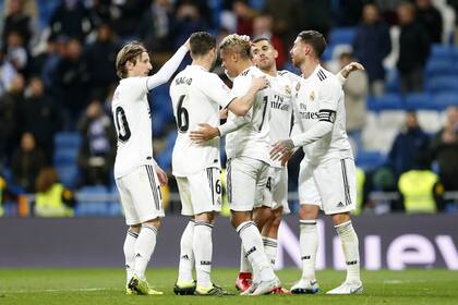 Festeja Real Madrid; el club merengue llegan entonado al clásico contra Barcelona