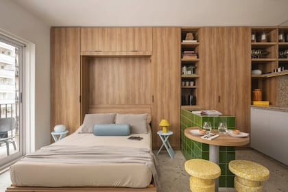 Festejando nuestros 27 años, no podía faltar un monoambiente bien diseñado, uno de nuestros grandes clásicos. Acá, uno reformado por la arquitecta Sara Plazibat.