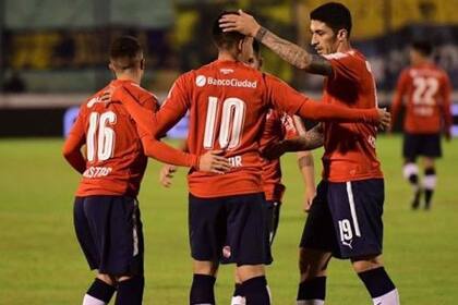 Festejo de Independiente