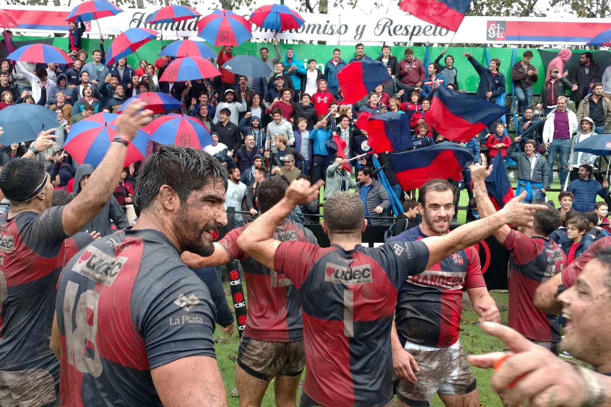 festejo del Equipo de San Luis.