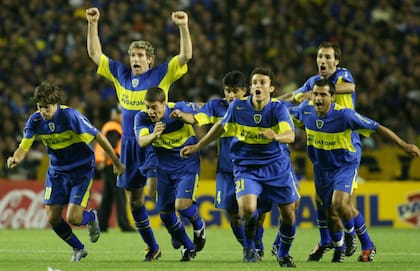 Boca fue bicampeón de la Copa Sudamericana en 2004 y 2005