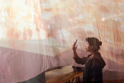 Una de las muestras interactivas del Festival Ahora