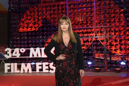 Romina Ricci fue una de las figuras que participó de la inauguración del festival