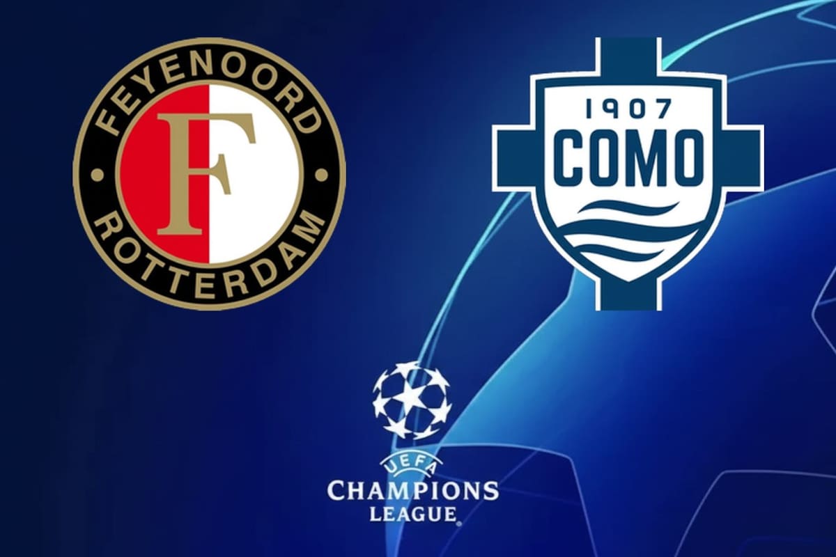 Feyenoord vs. Como, por una nueva jornada de la Liga de Campeones de Europa