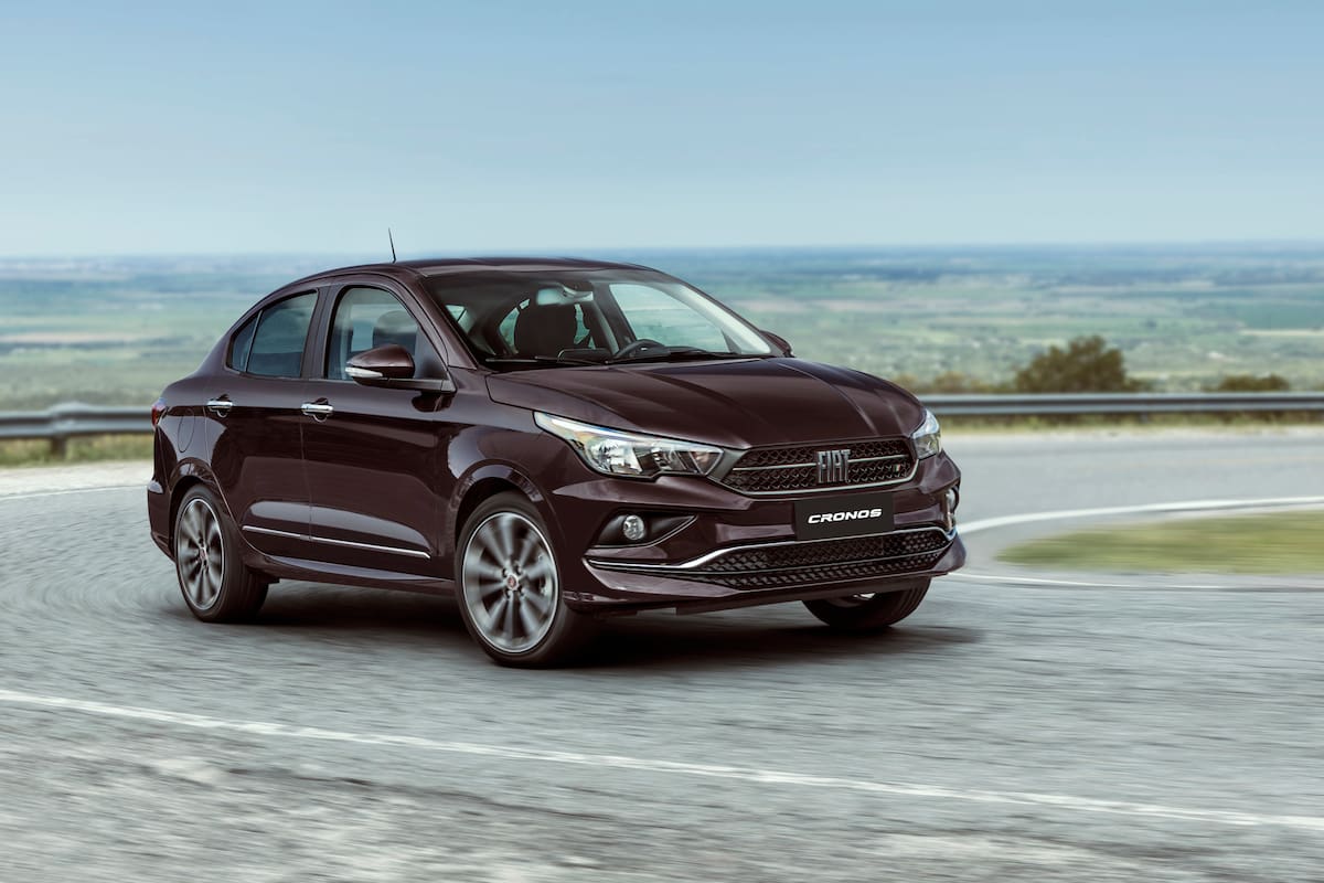 Fiat Cronos. El sedán fabricado en Córdoba fue el vehículo más vendido del país; un liderazgo que mantuvo casi todos los meses de 2021