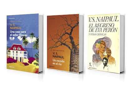 Ficción y no ficción de Naipaul: "Una casa para Mr. Biswas", "Un recodo en el río" y "El regreso de Eva Perón y otras crónicas"