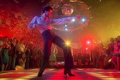 John Travolta y el disco en Fiebre de sábado por la noche