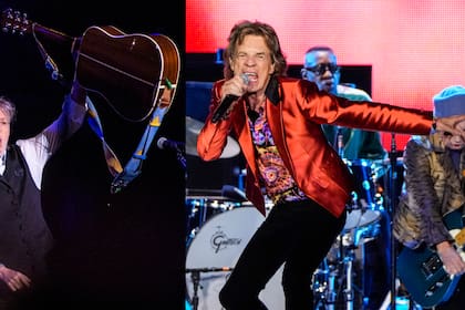 Fiebre de sábado por la noche: Paul McCartney, en el Festival de Glastonbury y Mick Jagger, en el Hyde Park de Londres