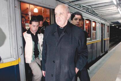 Fiel a su estilo austero, solía tomarse el subte (línea A) para recorrer la ciudad