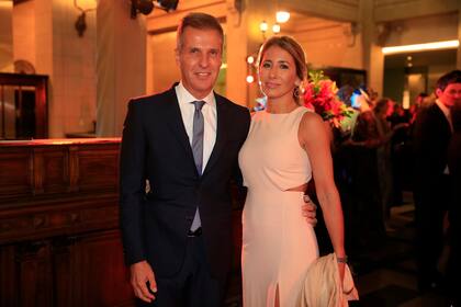 El economista Martín Redrado y su novia, Lulú Sanguinetti