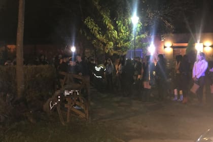 Fiesta clandestina en La Plata