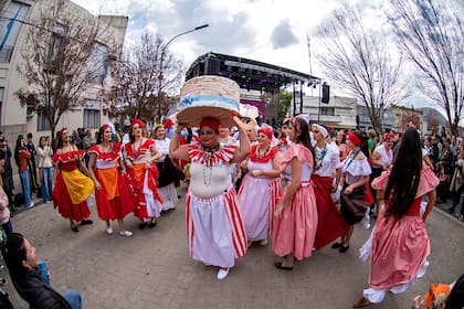 Fiesta de la Torta Argentina en las calles de Dolores