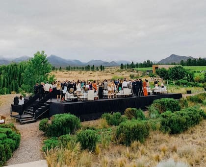 Fiesta en valle de Uco, Mendoza