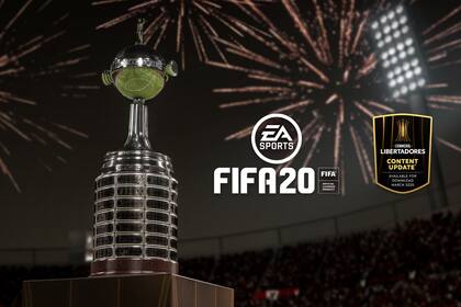 FIFA 20 sacude el mundo de los videojuegos con la incorporación de manera gratuita de la Copa Libertadores, la Sudamericana y la Recopa a su juego; hasta ahora exclusivos del PES 2020, River y Boca estarán incluídos tras varios meses de ausencia