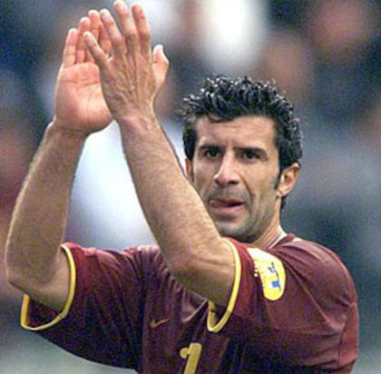 Luis Figo, una de las grandes figuras que tuvo Portugal