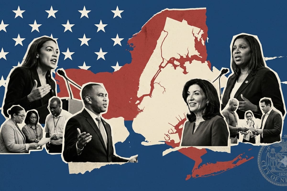 Figuras clave de la contienda demócrata, como Alexandria Ocasio-Cortez, Hakeem Jeffries, Kathy Hochul y Letitia James, junto a candidatos de ambos partidos que definieron las candidaturas para la Cámara de Representantes este 24 de junio de 2026