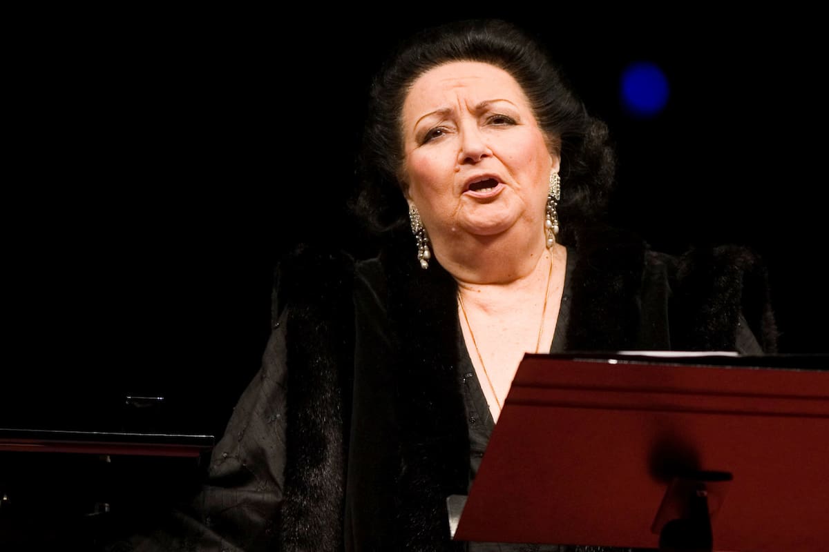 FILE PHOTO: Spanish soprano Montserrat Caballe performs during a concert at Burgos Cathedral, northern Spain, February 16, 2007. REUTERS/Felix Ordonez/File Photo