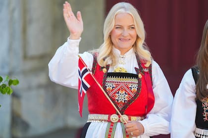 (FILES) Las actividades públicas de la princesa Mette-Marit debieron ser interrumpidas al menos hasta que le realicen el trasplante (Photo by Lise Åserud / NTB / AFP) / Norway OUT