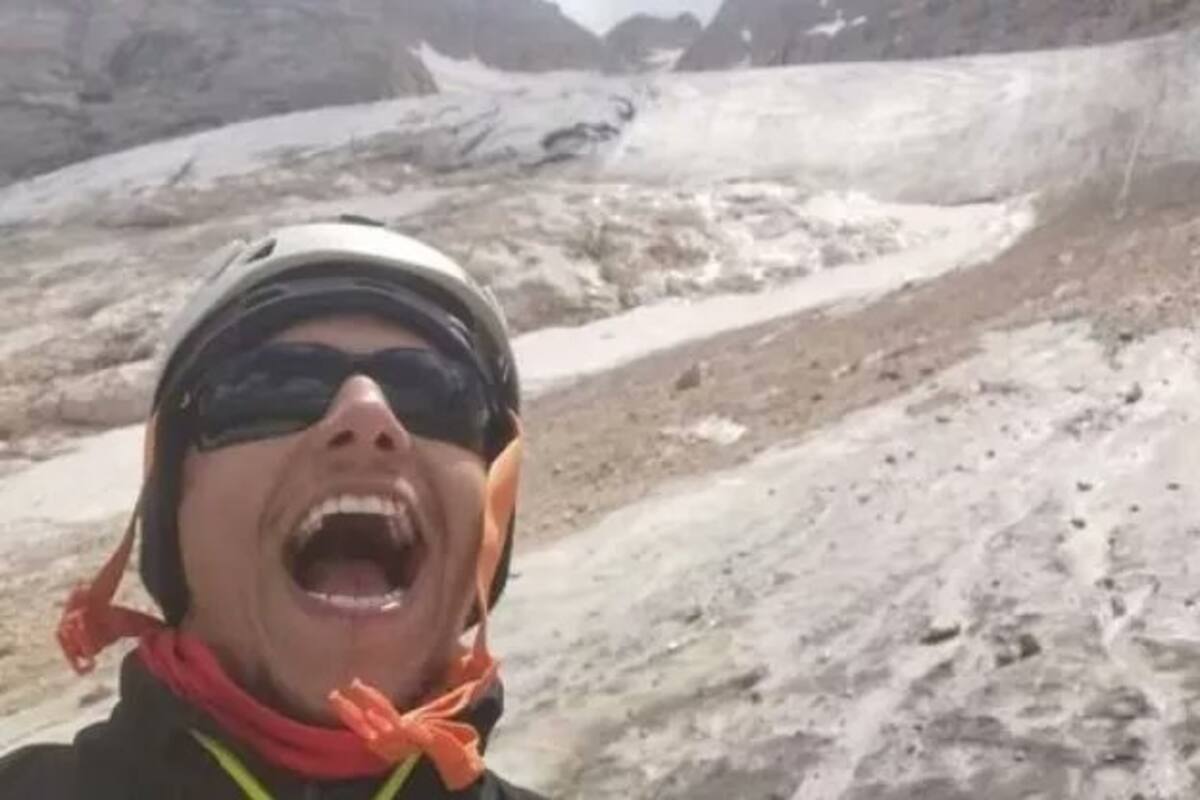 Filippo Bari envío una selfie a su familia poco antes de la tragedia