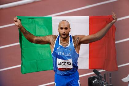 Final de 100m medalla de Oro para el italiano Marcell Jacobs