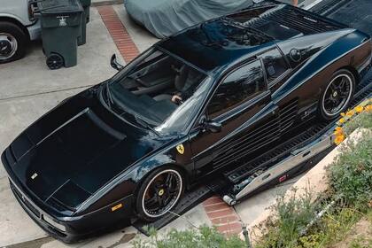 Final del misterio: apareció la Ferrari que utilizó Michael Jordan por tres años