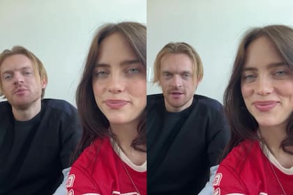Finneas y Billie Eilish expresaron su apoyo a la actual candidata del Partido Demócrata