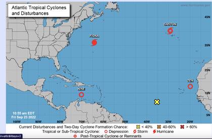 Fiona descendió a categoría 3 previo a tocar tierra en Bermudas y se aproxima ahora a la costa de Canadá