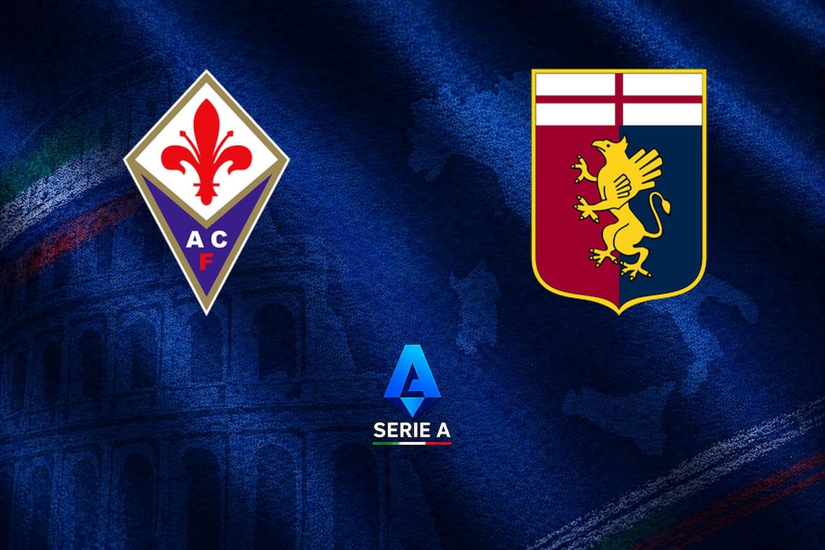 Fiorentina y Genoa disputaron uno de los encuentros de la jornada del fútbol italiano