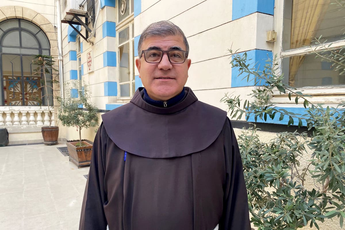 Firas Lufty, jefe de los franciscanos en Damasco