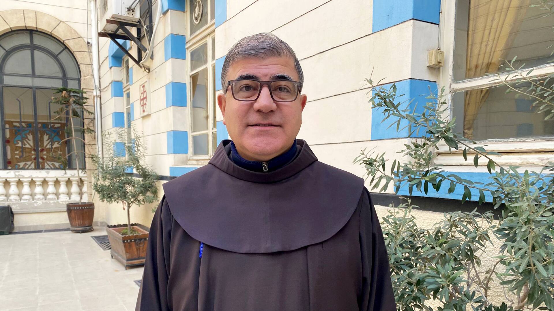 Firas Lufty, jefe de los franciscanos en Damasco