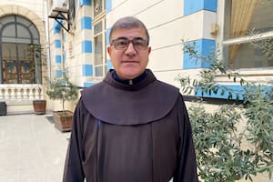 Firas Lufty, jefe de los franciscanos en Damasco