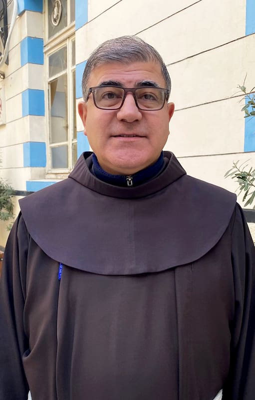 Firas Lufty, jefe de los franciscanos en Damasco